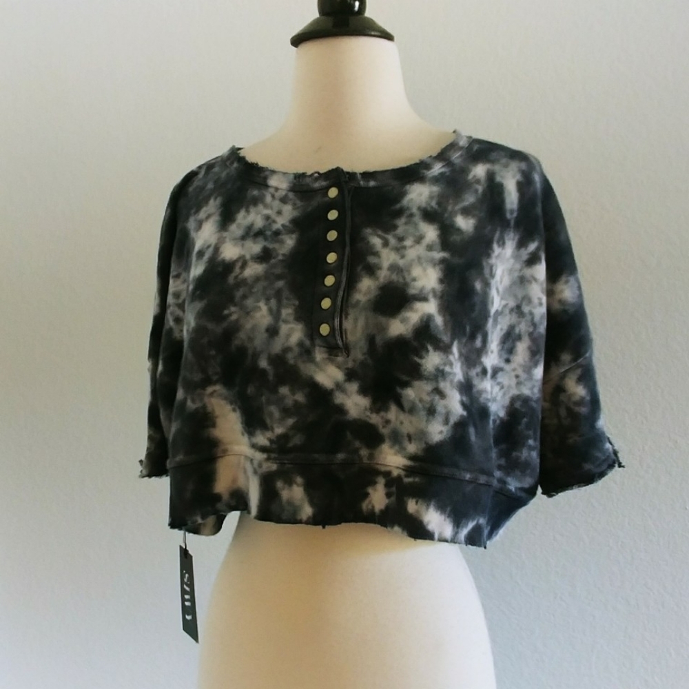 Siwy new with tag wash color crop top